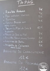 Menu Casa Antonin - Les tapas