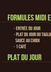 Menu Le Pied Ardent - Formules midi express et plat du jour 