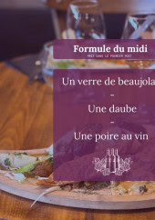 Menu Calypso - Exemple de menu