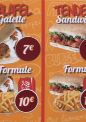 Menu Star kebab - Les sandwichs