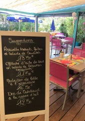 Menu Les cocotiers - Exemple de menu