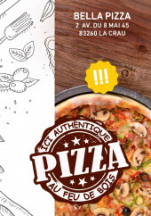 Menu Bella Pizza - Carte et menu Bella Pizza la crau