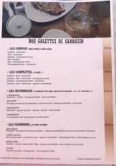 Menu Crêperie La Crau - galettes de sarrasin suite