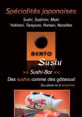 Menu Bento - Carte et menu Bento à Draguignan