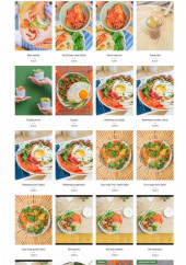 Menu Kantin - Les plats