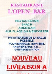 Menu L open bar - Carte et menu Ambassador Draguignan