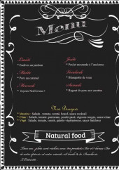 Menu Le Comptoir de Maurice - Menus de la semaine