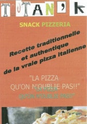 Menu le Toutan K - carte et menu le Toutan K Draguignan