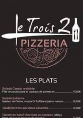 Menu Le Trois 2 - Les plats et desserts