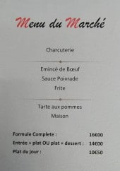 Menu Le Stella - Un exemple de menu du marché