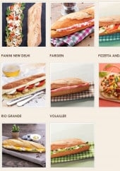 Menu La Croissanterie - Les sandwiches suite