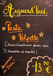 Menu Le FoodHall du Village - Exemple de menu