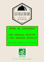 Menu Les filles du Sud - Carte et menu Les filles du Sud Puget sur Argens