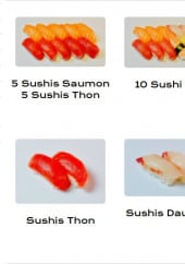 Menu Gaïjin Sushi - Sushi