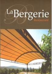 Menu La Bergerie - Carte et menu La Bergerie Roquebrune sur Argens