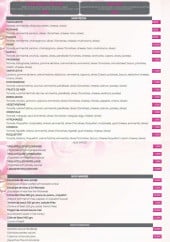 Menu La Grignoterie - Pizzas, viandes e poissons