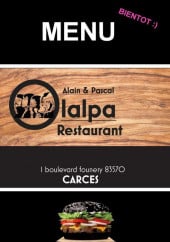 Menu L'Olalpa - Carte et menu L'Olalpa Carces