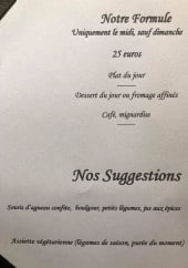 Menu Food'Amour - Formules et suggestions 