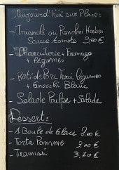 Menu A Tavola con L'italia - Un exemple de menu du jour