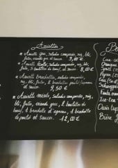 Menu L'authentique - Exemple de menu