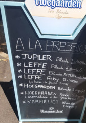 Menu Le Sporting - les boissons