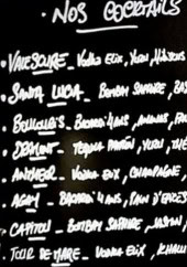Menu Le P'tit St Raph - Les cocktails