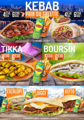 Menu A&m Food - Les sandwichs