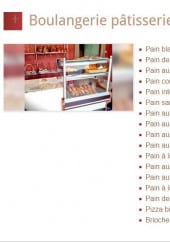 Menu La Fournée de Pindare - La boulangerie pâtisserie