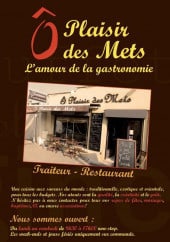 Menu Ô Plaisir des mets - Carte et menu Ô Plaisir des mets Avignon
