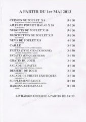 Menu L'Azienda - les assiettes 