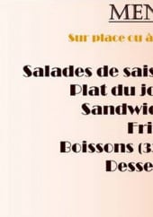 Menu Le 98 - Salades, plats, boissons,...