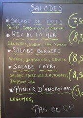 Menu Le 98 - Exemple de menu