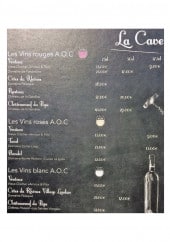 Menu Resto du Paradou - Vins