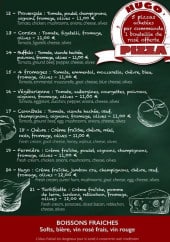 Menu Hugo Pizza - Les pizzas suite