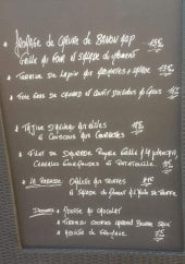 Menu La treille - Les suggestions de la semaine 