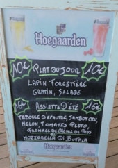 Menu La Promenade de justin - L'ardoise
