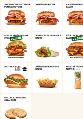 Menu Burger King - Les nouveautés