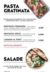 Menu Hello Roma! - Les pates et salades