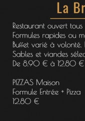 Menu Les Voyageurs - Les formules