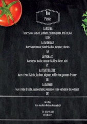 Menu Le BarMiton - Les pizzas