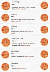 Menu Pizza du Champ de Foire - Les pizzas bases tomates