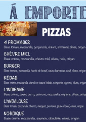 Menu Le kiosque - Pizzas