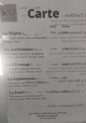 Menu Le Flocéen - La carte