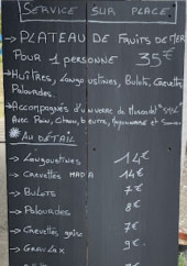 Menu Le Délit - L'ardoise