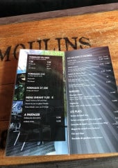 Menu La Terrasse des Arènes - Les formulés