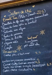 Menu Mimosa - Extrait de la menu