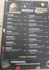 Menu Pac-Miam - Les menus