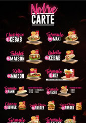 Menu Déli'snack - La carte