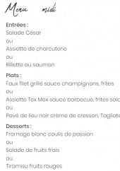 Menu Le Saint Mô - Exemple de menu