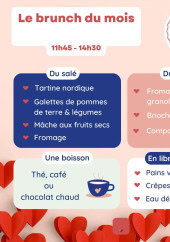 Menu Comme à la maison - Les brunchs